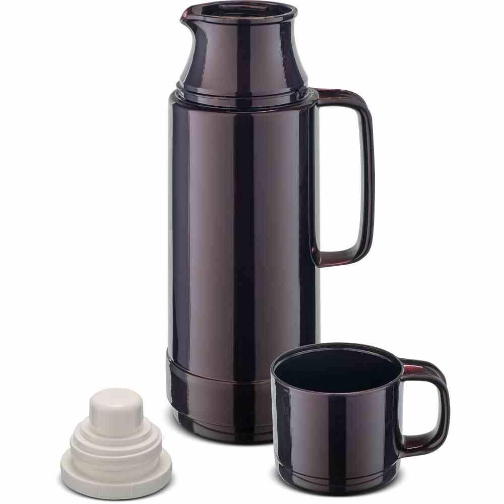ROTPUNKT Isolierflasche 80 1/2 l black cherry