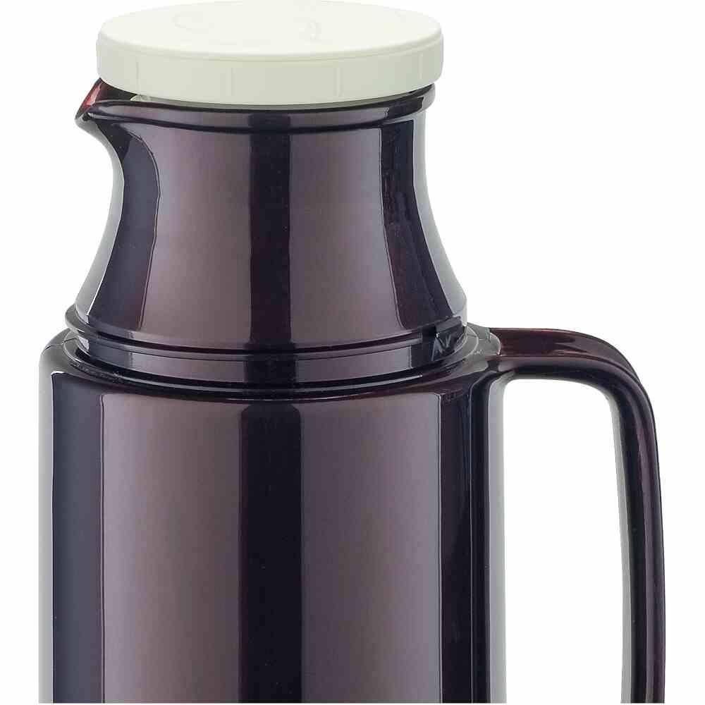 ROTPUNKT Isolierflasche 80 1/4 l black cherry
