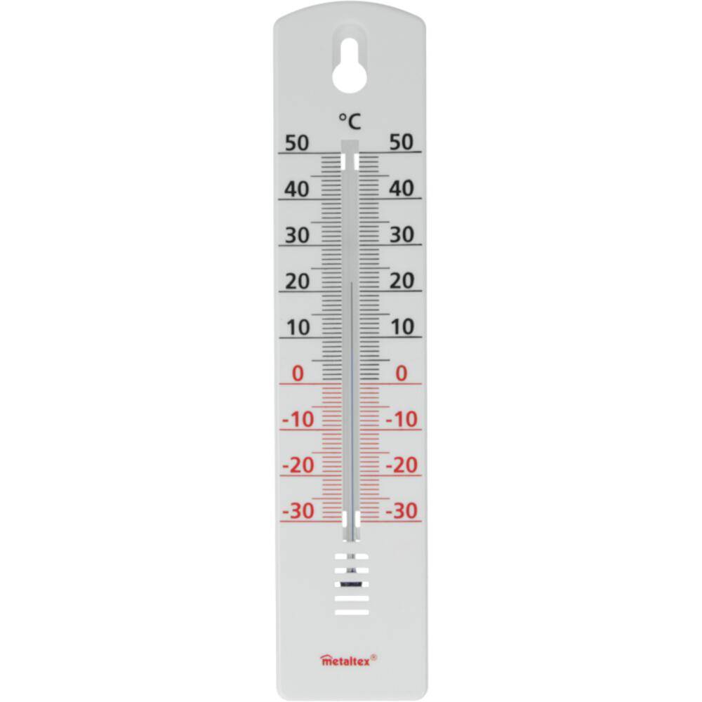Metaltex Innen-/Aussenthermometer auf Blisterkarte, aus ABS-Kunststoff