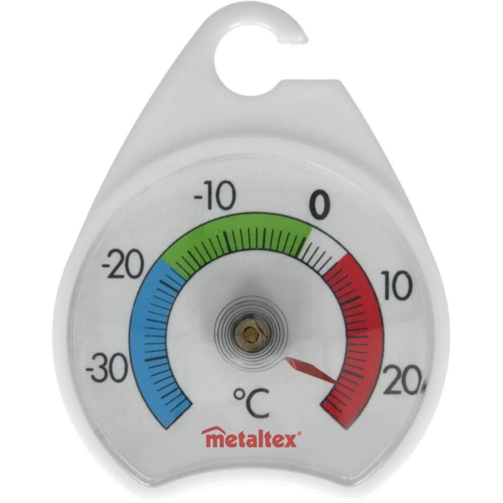 Metaltex Tiefkühlthermometer "Glacio" Kunststoff, rund