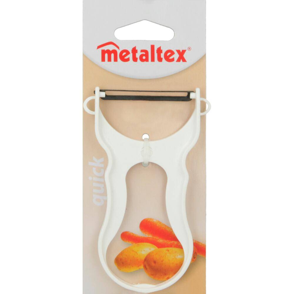 Metaltex Kartoffel- + Apfelschäler "Quick" 11 cm