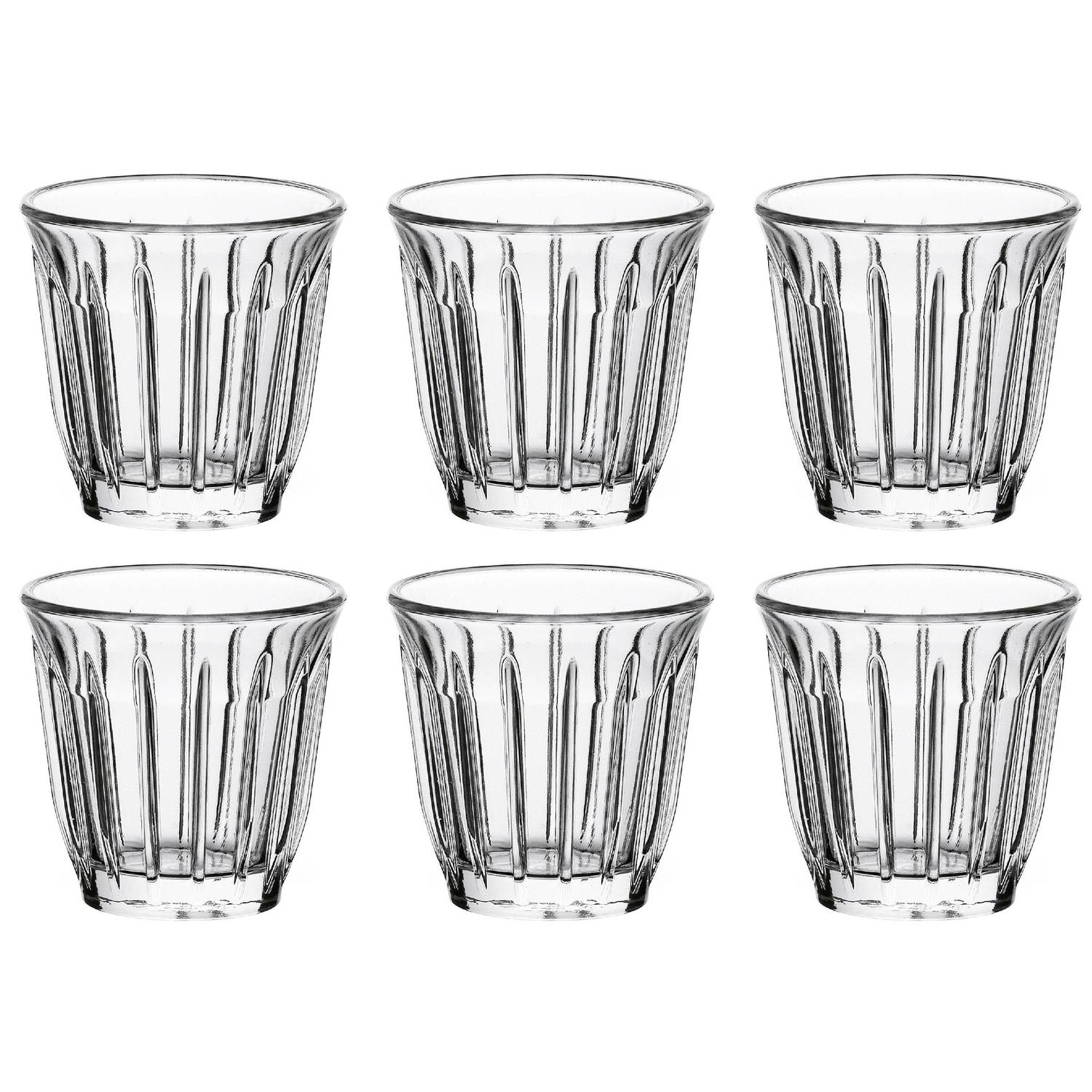 La Rochère Zinc Espressotasse Zinc 100ml, klar (6er Pack)