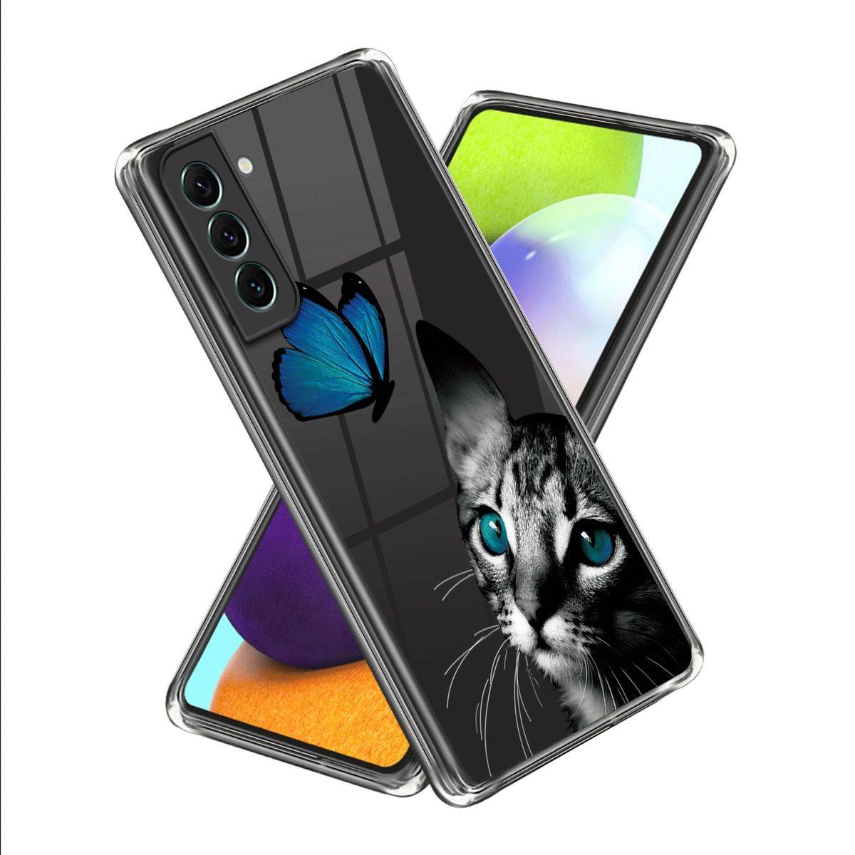 Für Samsung Galaxy S23 Silikon Handy Tasche Etuis TPU Muster Muster 21 Schutz Hülle Cover