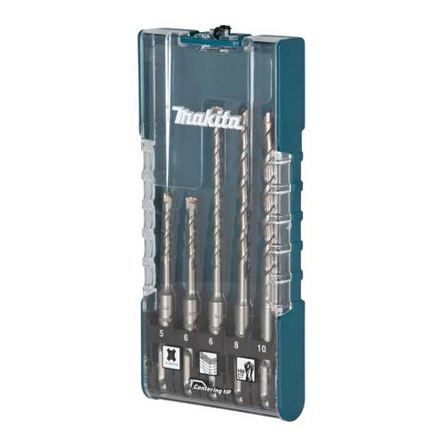 MAKITA E-15702 - Steinbohrer-Set Centering tip (SDS-PLUS | 5-teilig | incl. Box)