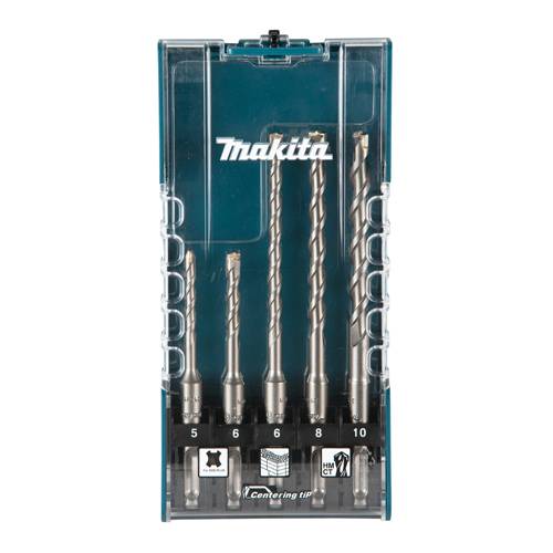 MAKITA E-15702 - Steinbohrer-Set Centering tip (SDS-PLUS | 5-teilig | incl. Box)