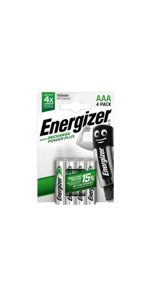 Energizer Akku Recharge Power Plus AAA/Micro HR03 Nickel-Metallhydrid