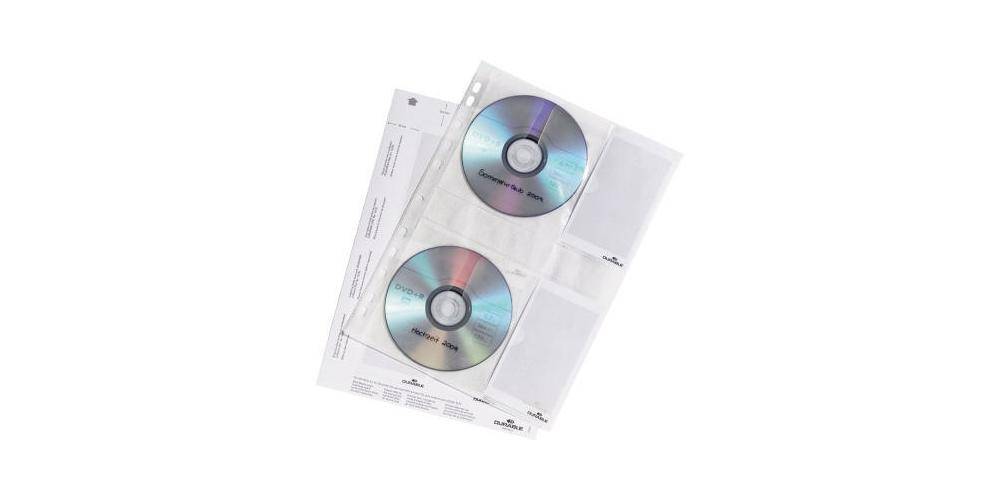 DURABLE CD/DVD Hlle COVER M Mae: 21 x 29,7 x 0,01 cm (B x H x T)