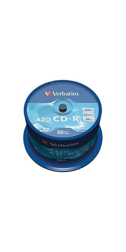 Verbatim CD-R 80min 700Mbyte 52x 50 St./Pack. 80min 700Mbyte 52x 50