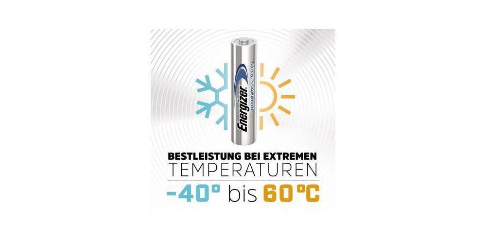 Energizer Batterie ® Ultimate Lithium AAA/Micro L92 Lithium 1,5V