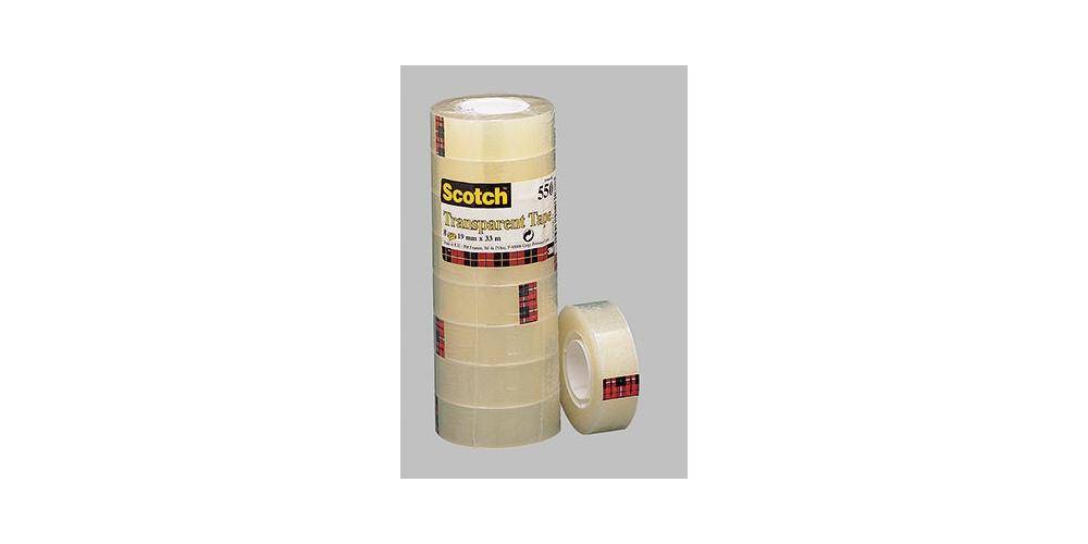 Scotch Klebefilm 550 Mae: 19 mm x 33 m (B x L) beidseitig klebend: