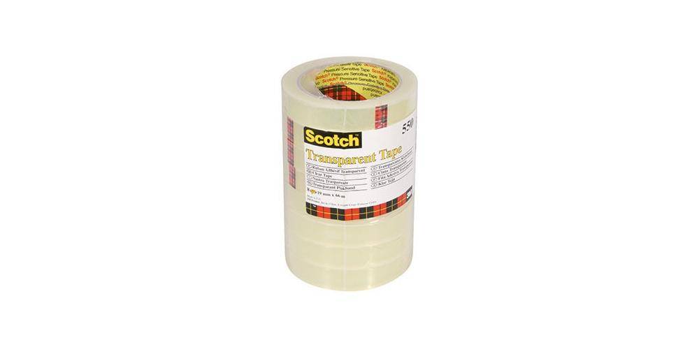 Scotch Klebefilm 550 Mae: 19 mm x 66 m (B x L) beidseitig klebend: