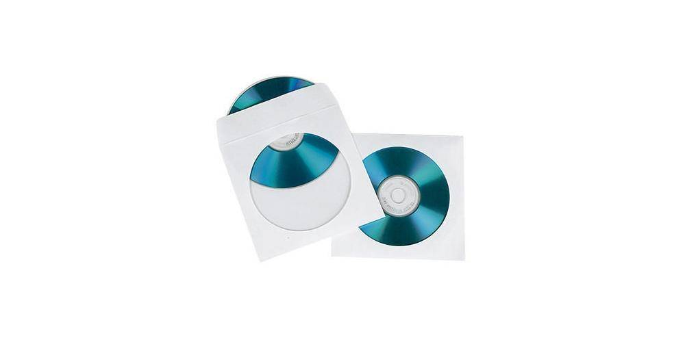 Soennecken CD/DVD Hlle Mae: 12,4 x 12,4 cm (B x H) Werkstoff: Papier