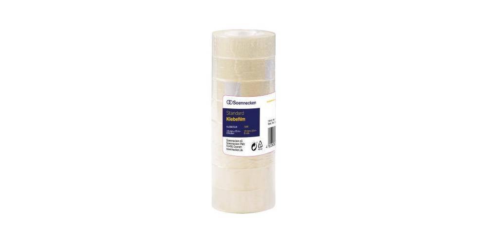 Soennecken Klebefilm Mae: 19 mm x 33 m (B x L) beidseitig klebend: