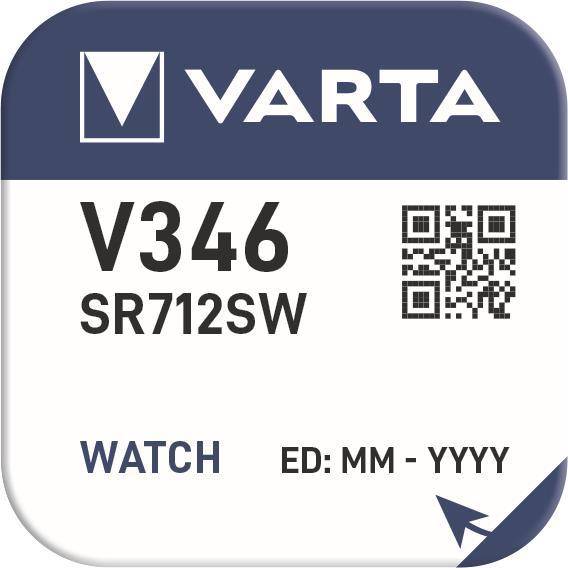 Varta V346 - Einwegbatterie - Siler-Oxid (S) - 1,55 V - 1 Stück(e) - 10 mAh - Si