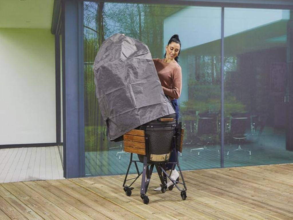 Perel Grillabdeckung für draußen bis zu Ø 80 cm