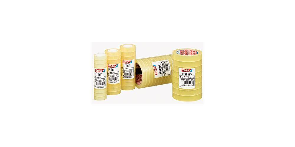 tesa Klebefilm standard 19 mm x 10 m (B x L) einseitig klebend ohne
