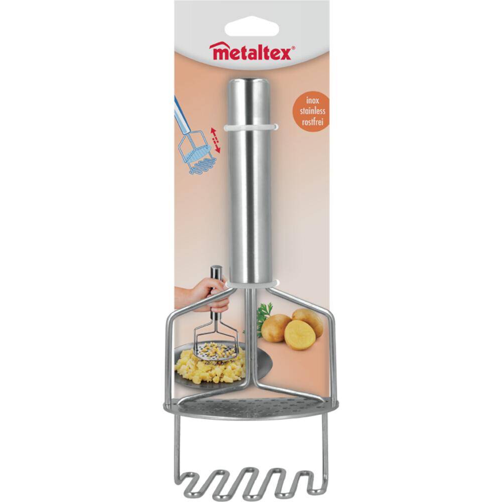Metaltex Kartoffelstampfer "Imperial" mit Feder und Lochplatte