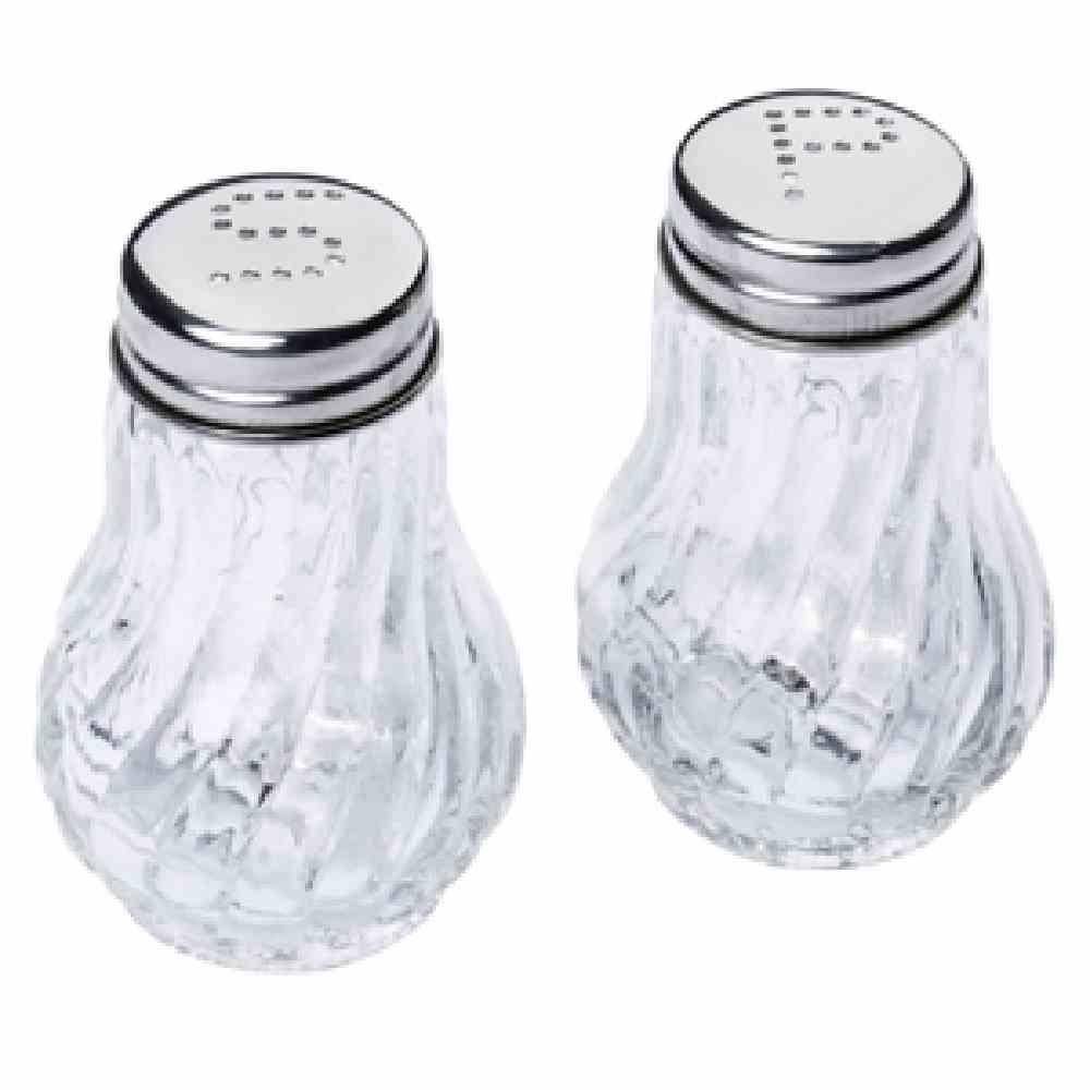 WESTMARK Salz- + Pfeffer-Streuer-Set "Berlin" Glas, 2 x 50 ml