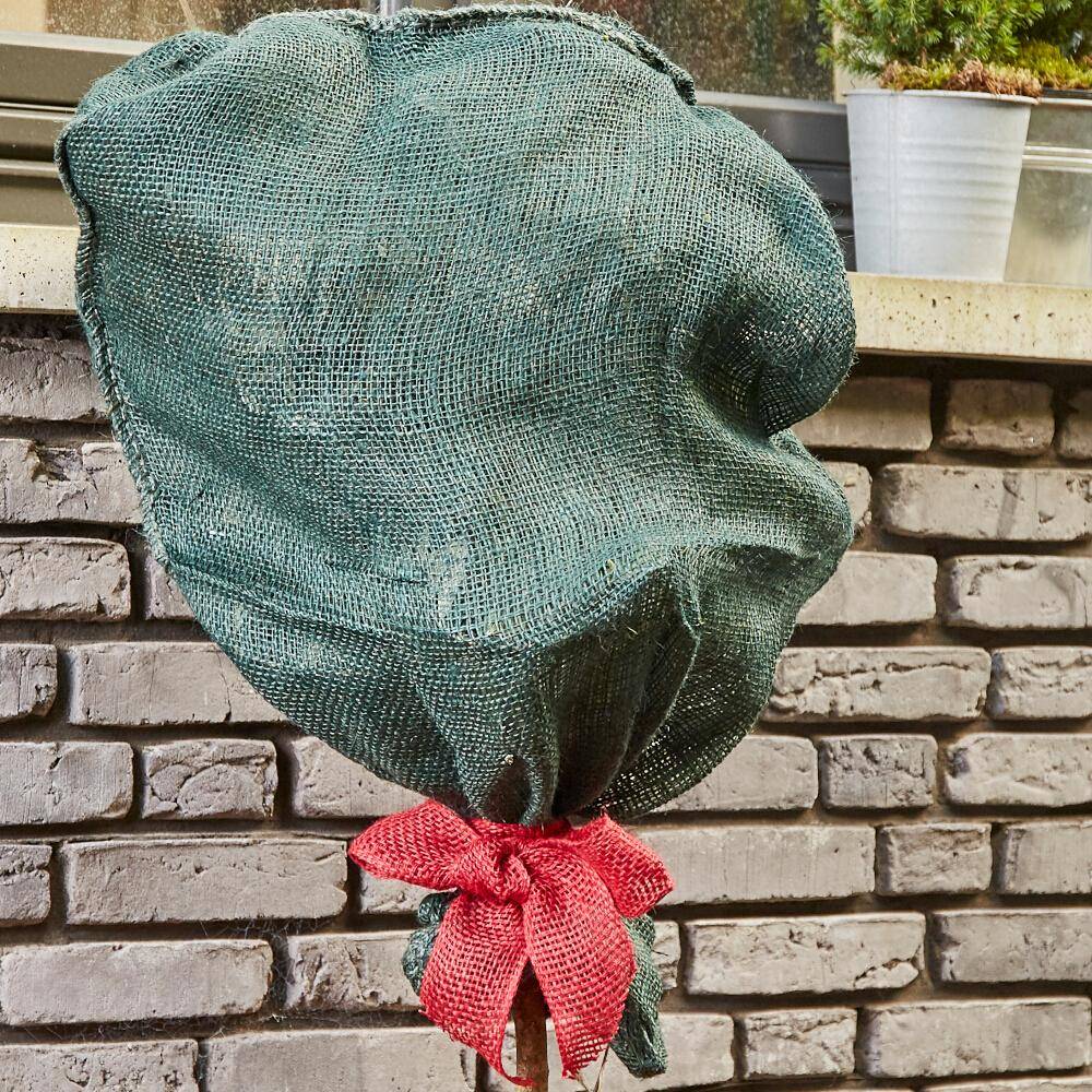 SIENA GARDEN Jute-Schutzsack, Farbe: grün, Maße: 100x110cm 100x110cm