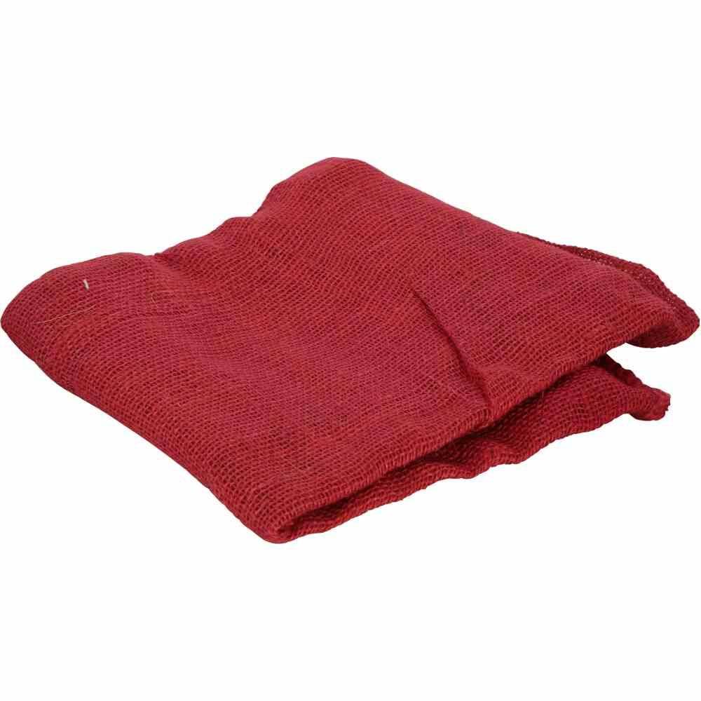 SIENA GARDEN Jute-Schutzsack, Farbe: rot, Maße: 60x80cm 80cm