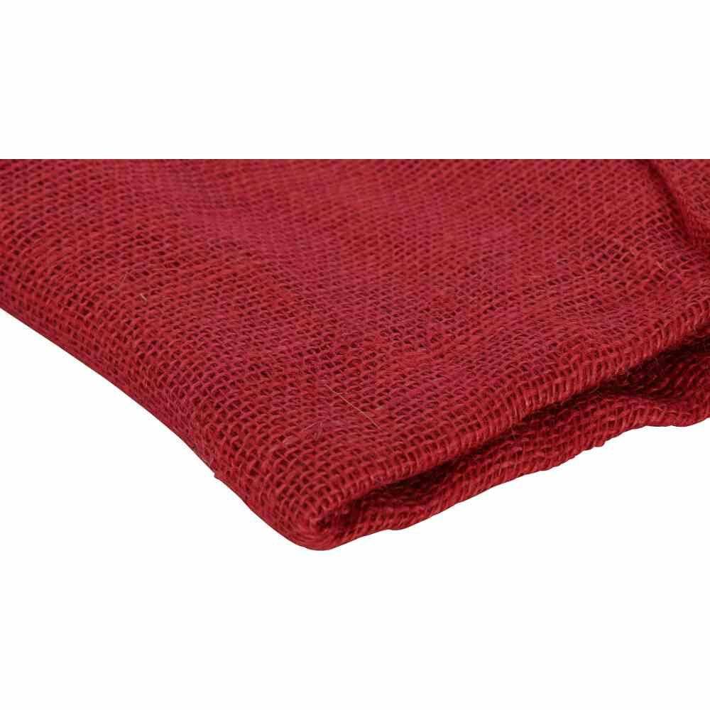 SIENA GARDEN Jute-Schutzsack, Farbe: rot, Maße: 60x80cm 80cm