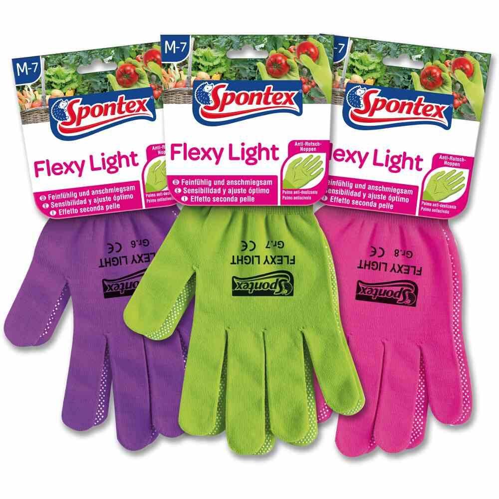 Spontex Gartenhandschuh Flexy Light Gr. 7 Damenhandschuh