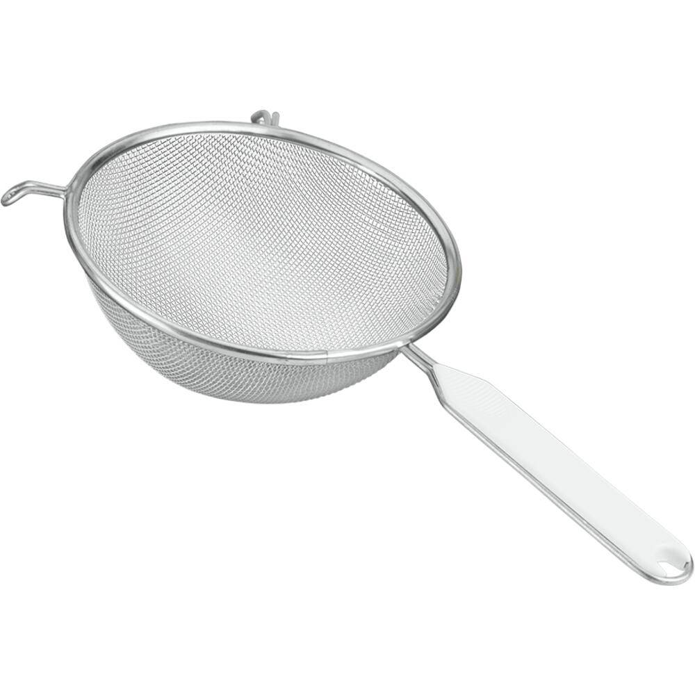 Metaltex Küchensieb fein 18 cm Aluminium mit Griffeinlage