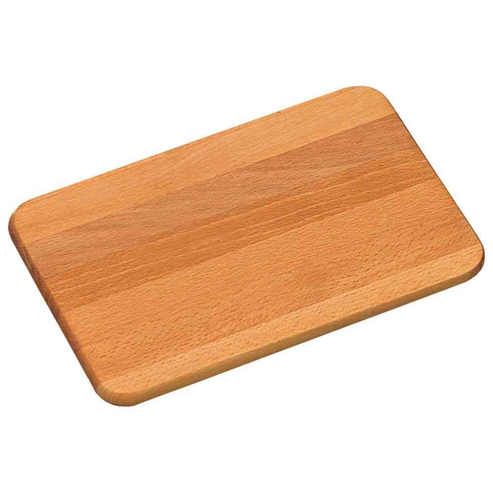 Kesper Frühstücksbrett 3er Set aus Buche, Braun, 23 x 15 x 1 cm
