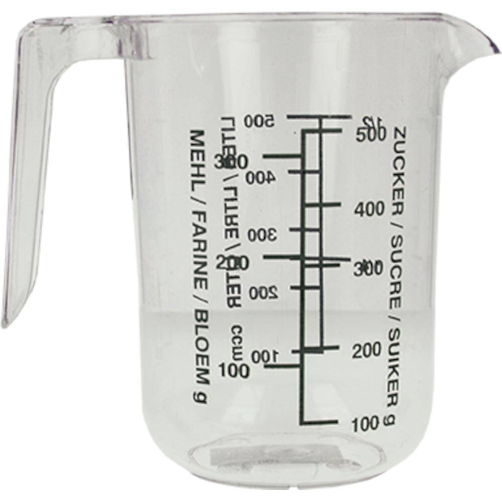 Metaltex Messbecher transparent 0,5 l