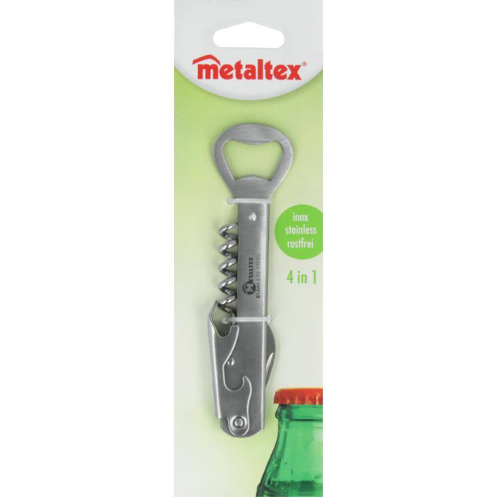 Metaltex Kellner-Korkenzieher 14 cm Edelstahl