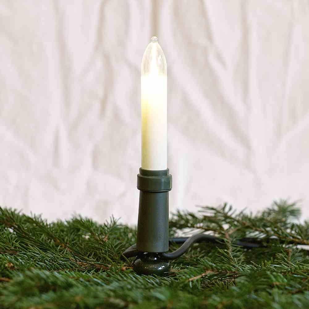 Rotpfeil Lichterkette, Glühlampe, weiß, 15LP, IP44, 15,6m, 45W,
