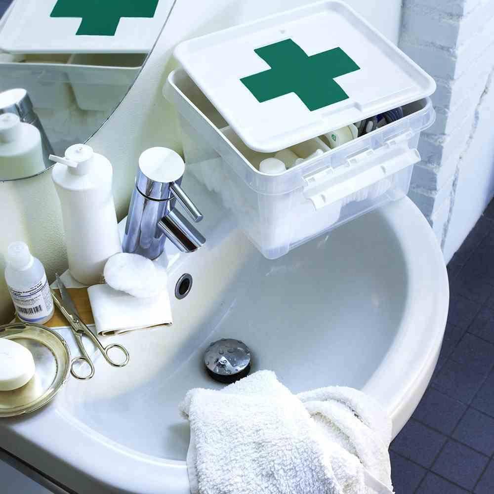 Orthex Erste Hilfe-Box 8 l weiß SmartStore Deco 12