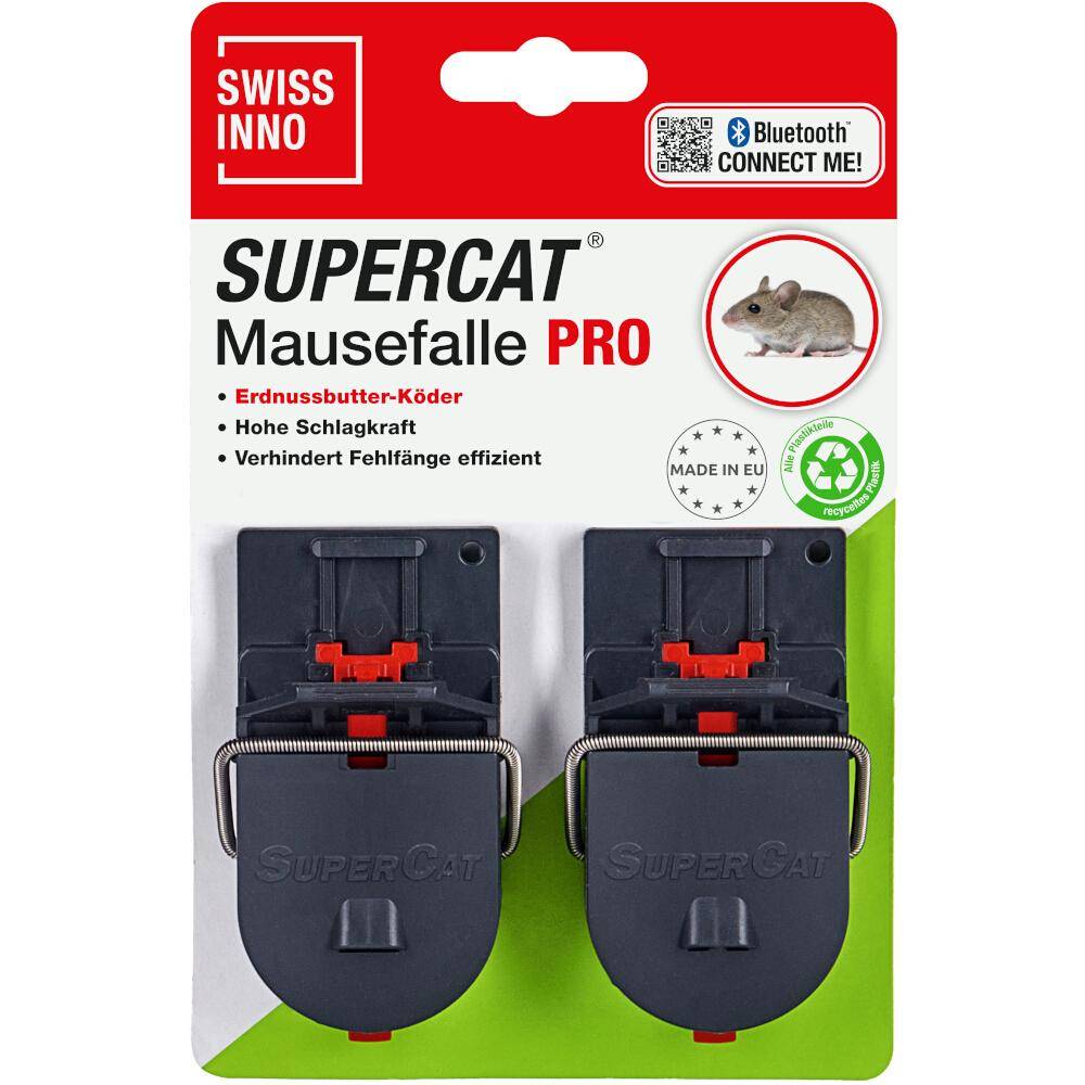 SWISSINNO Mausefallen SuperCat PRO 40 x 2 Karton