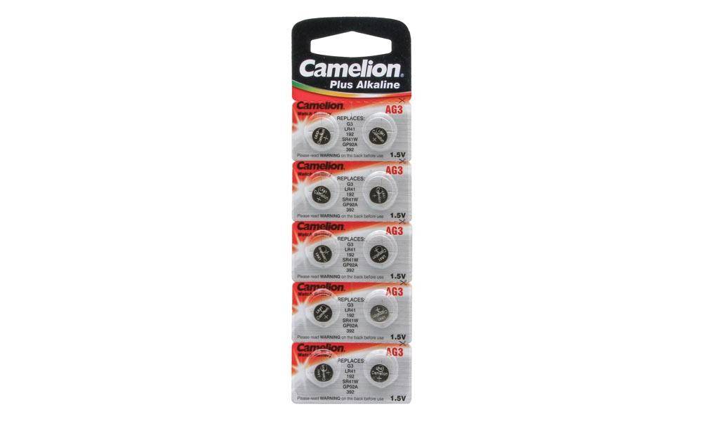 Camelion KNOPFZELLE FÜR UHREN 1.5 V - 28 mAh LR41/AG3 (10 St. /