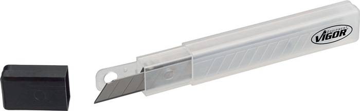 Abbrechklinge V4308 B.9mm 12 Sollbruchstellen 10 St.VIGOR