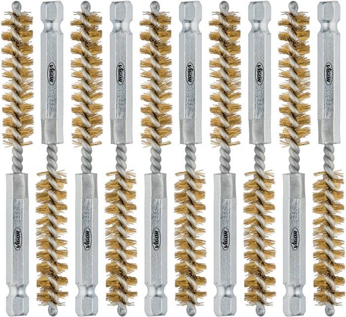 Bürste, V4646M-10, D.10mm, Messing, 10 [St]