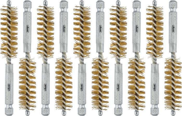 Bürste, V4646M-15, D.15mm, Messing, 10 [St]