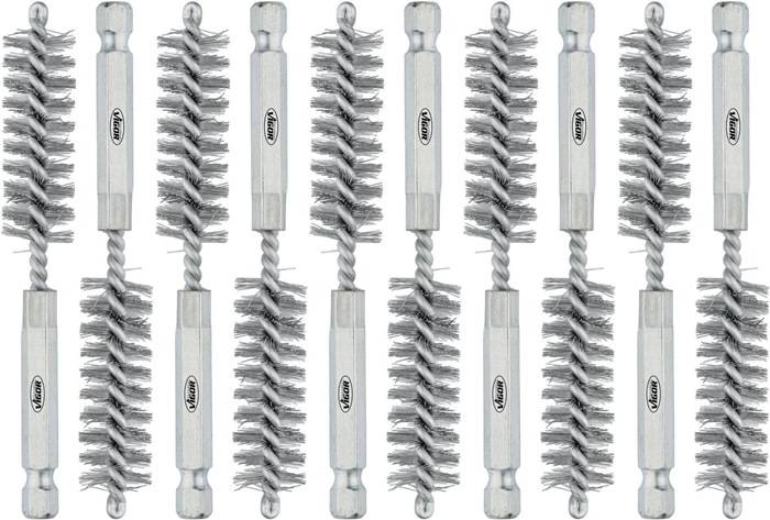 Bürste, V4646S-14, D.14, Stahl, 10 [St]