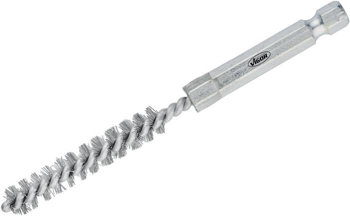 Bürste, V4646S-8, D.8, Stahl, 10 [St]