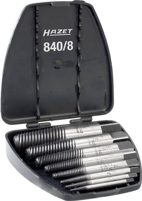 Schraubenausdrehersatz 840/8, , 8, In Ku.-Kasten, Anz. WKZ:8, HAZET