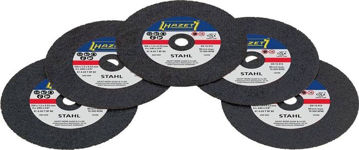 Trennscheiben-Satz 9033P-08/5, 100x0,8x9,53mm, Anz. WKZ:5, HAZET