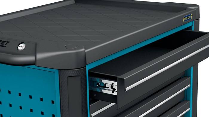 Werkstattwagen 179NXXL-8/3/8, 1133 mmx518 mmx1020 mm, blau, Anz. WKZ: 378, HAZET