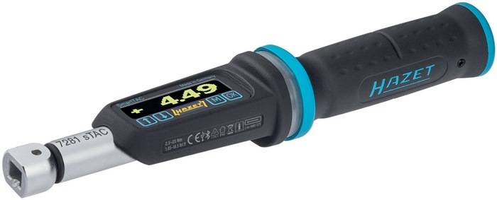Drehmomentschlüssel 7281-5STAC, 2,5-25Nm Abtrieb 1/4Zoll, elektronisch, HAZET