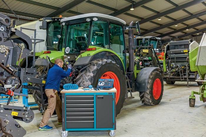 Rollwerkbank 179NW-8/244, Außen-B.115 x .60 x .964mm, HAZET