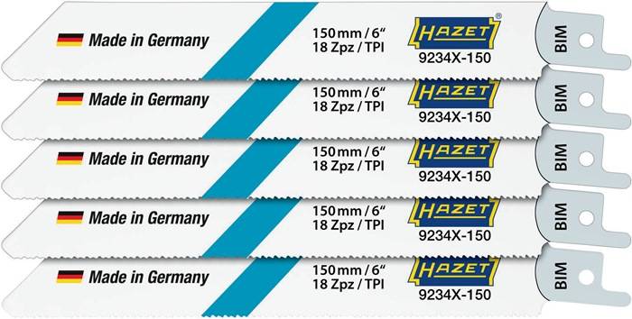 Metallsägeblatt 923x150/5, Holz, Kunststoff und Gipskarton 6-100mm, WKZ:5, HAZET