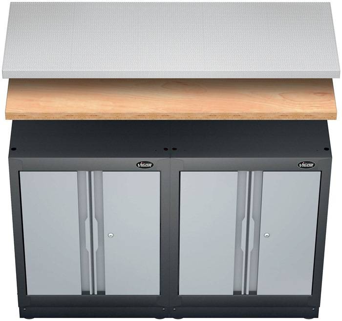 Arbeitsplatte V6000-01725 BxTxHmm HO VIGOR
