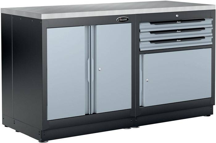 Arbeitsplatte V6000-01725-XD B1725xT700xH40mm VA VIGOR