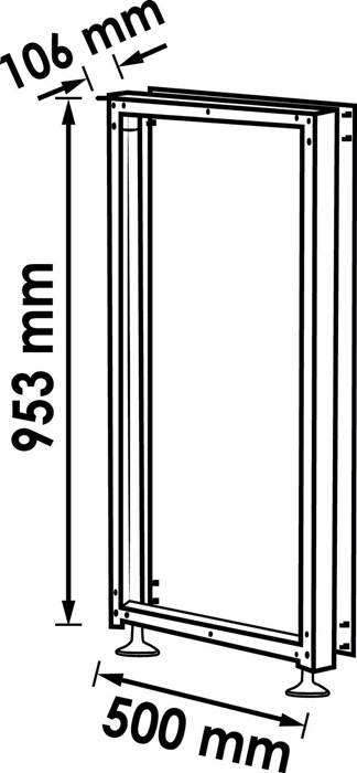 Werkzeug-/Beistellschrank V6000-044, x xT, VIGOR