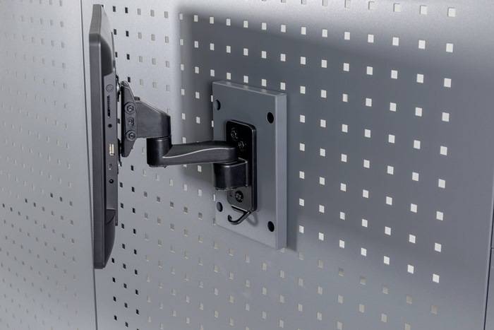 Monitorhalter V6000-054, Ausladung: 265mm, Belastung 5kg, 180° schwenkbar, VIGOR