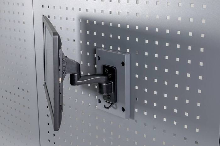 Monitorhalter V6000-054, Ausladung: 265mm, Belastung 5kg, 180° schwenkbar, VIGOR